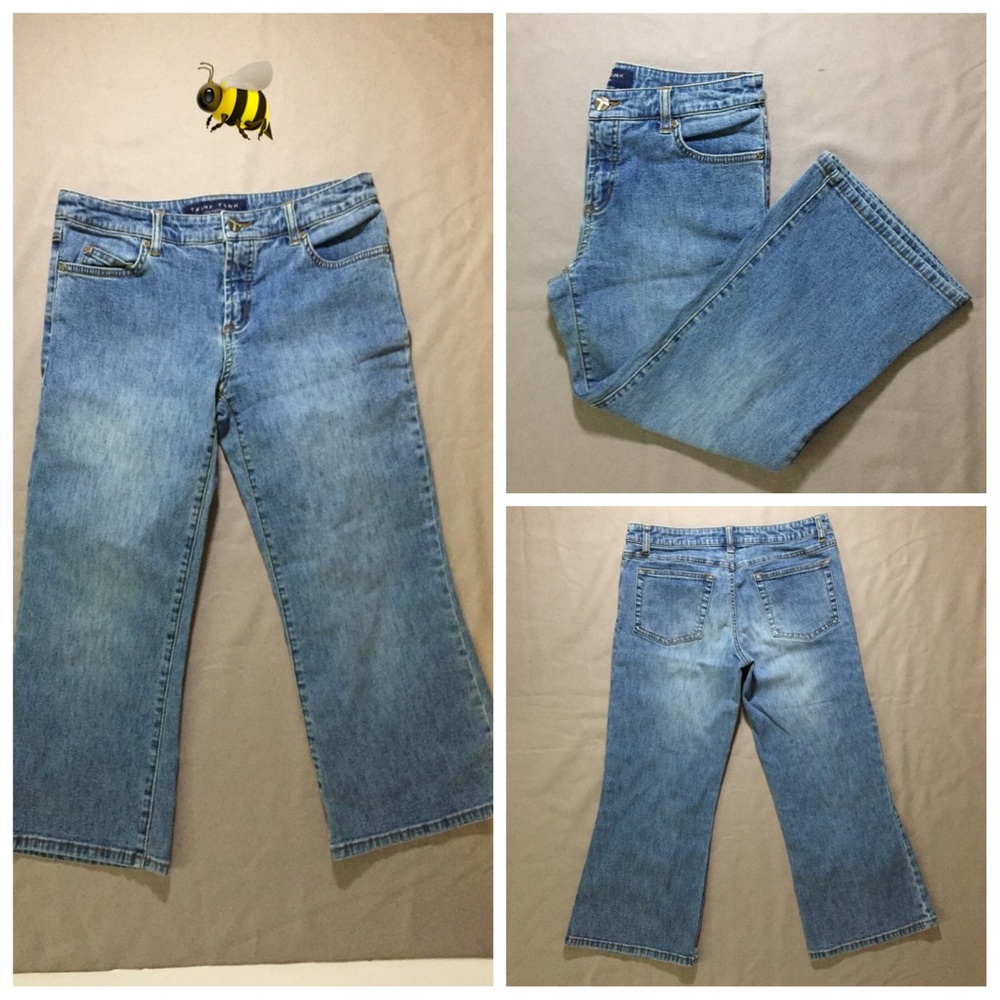 Trina Turk wide leg cropped pants size 4